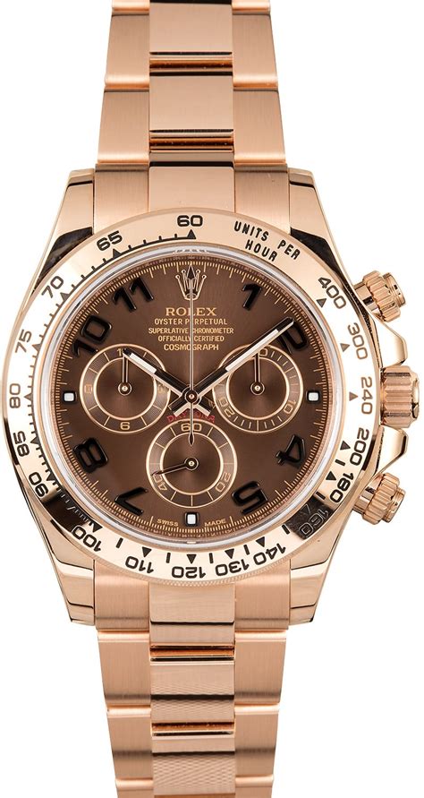 rolex daytona rose gold chocolate dial replica|rose gold daytona black dial.